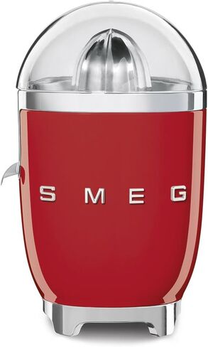 SMEG 50's Retro Style Electric Citrus Juicer, Red in Saudi Arabia
