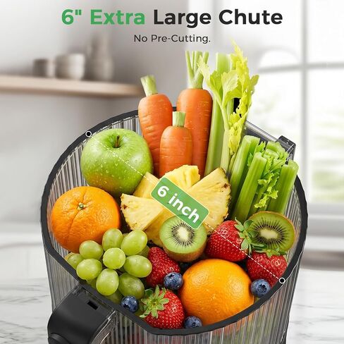 OSTBA Cold Press Juicer, 600W Slow Masticating Juicer with Large Feed Chute in Saudi Arabia