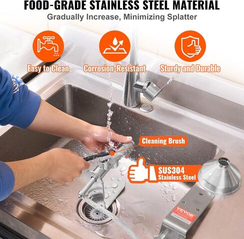 VEVOR Manual Oil Press Machine, Stainless Steel Oil Extractor Machine, Detachable Oil Presser for Effortless Cleaning, Household Oil Expeller for Pressing Peanuts, Sesame Seeds, Rapeseed, Tea Seeds in Saudi Arabia