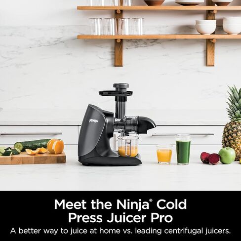 Ninja JC101 Cold Press Pro Juicer, Easy Clean, 1st Generation, Graphite in Saudi Arabia