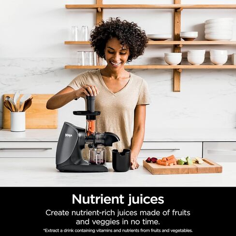 Ninja JC101 Cold Press Pro Juicer, Easy Clean, 1st Generation, Graphite in Saudi Arabia