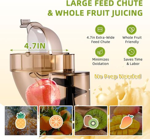 Commercial 300W Cold Press Juicer Machines High Yield in Saudi Arabia