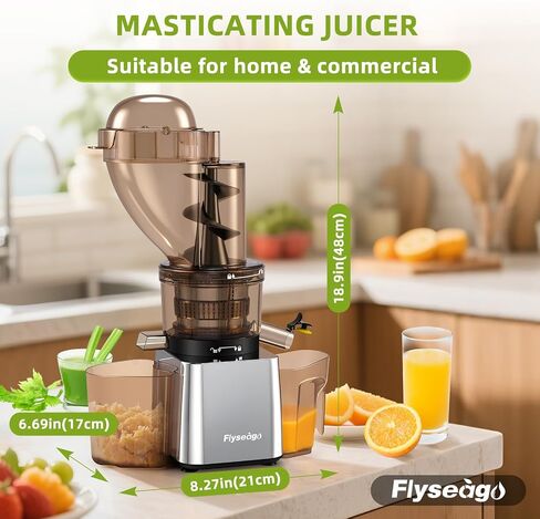 Commercial 300W Cold Press Juicer Machines High Yield in Saudi Arabia