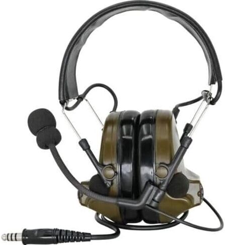 Z التكتيكية Comtac II سماعة رأس Airsoft HuntingActive إلغاء الضوضاء العسكرية Z041، مموهة، جميع الأحجام in Kuwait