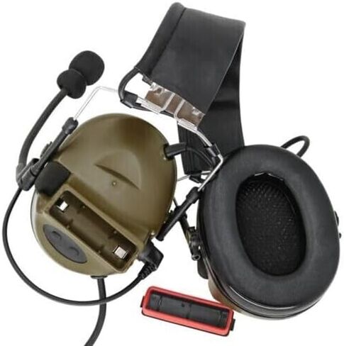 Z التكتيكية Comtac II سماعة رأس Airsoft HuntingActive إلغاء الضوضاء العسكرية Z041، مموهة، جميع الأحجام in Kuwait