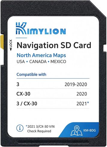 بطاقة SD للملاحة BDGF66EZ1B لتحديد Mazda 3 2019-2021، CX-30 2020-2021 in Kuwait