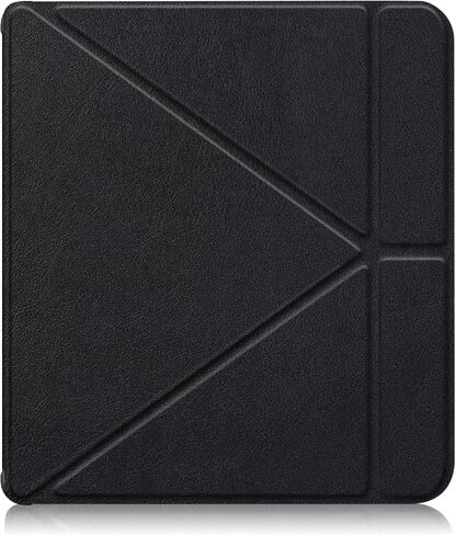 Smart Case for Kobo Libra Colour 7 Inch, Ratesell The Thinnest and Lightest Leather Smart Origami Cover Case for for 7" Kobo Libra Colour (2024) / Kobo Libra 2 (2021) eReader Black in Kuwait