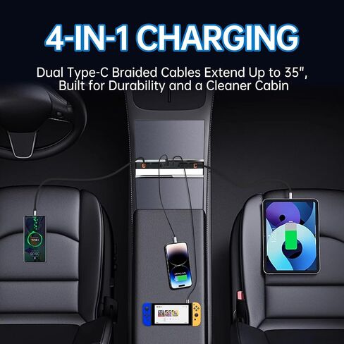 USB Hub for Tesla Model Y Juniper Model 3 Highland Model Y L in Kuwait