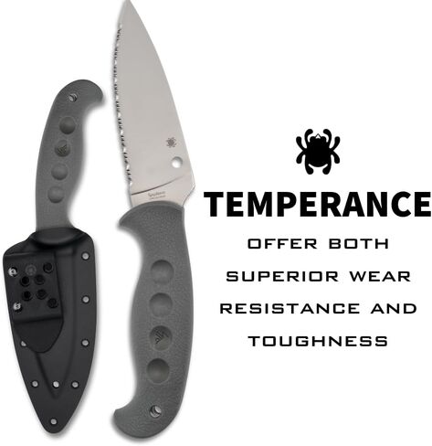 Spyderco Temperance Lightweight Fixed Blade Knife, SpyderEdge in Kuwait