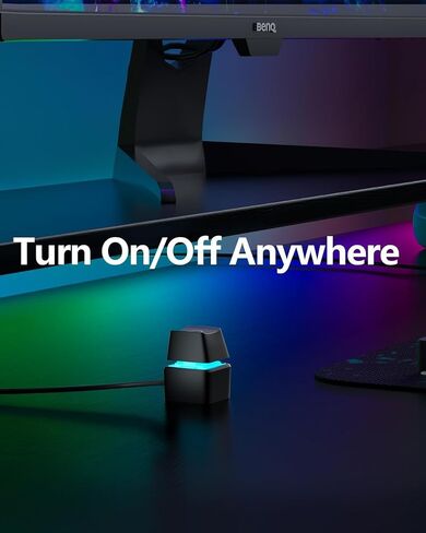 Oddtone PC Power Button, Desktop External Led Power Switch On/Off, 65 inch External PC Start Button Computer Case for Computer Motherboard in Kuwait