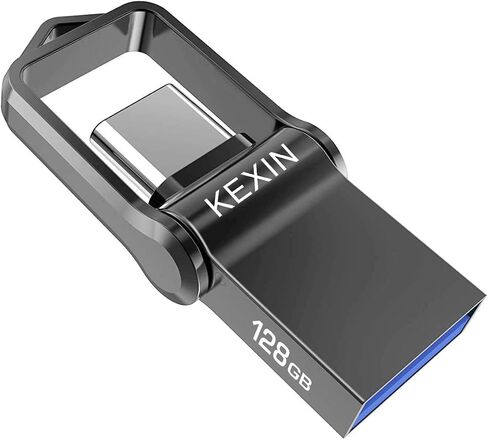 KEXIN 32G USB C Flash Drive USB 3.0 Metal Dual Drive 32 GB USB Stick Mini-Size OTG Memory Stick for Type-C Android Smartphones Tablets in Kuwait