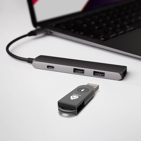 Thetis PRO-A for Business - USB A FIDO2 Security Key L1 MFA & Passkey Access for School ERP, Employee Online Account, Compatible with Coinbase Google Workspace Apple ID Window Salesfore - 2 Pack in Kuwait