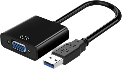 PANGBOER 1080P USB3.0 to VGA Video Converter Cable for Desktop Computer Monitor Projector Adapter Digital Converter in Kuwait