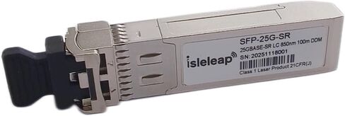 25G SFP28 SFP+ SR Transceiver, 25GBase-SR Duplex LC MMF Optical Module for Cisco Arista Juniper and More SFP-25G-SR-S, 850nm, DDM, up to 150m in Kuwait