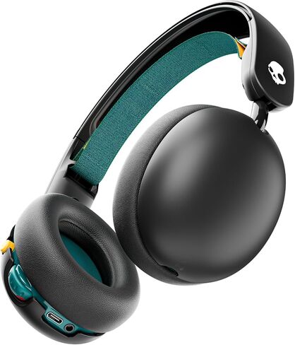 Skullcandy Grom Wireless Over-Ear Volume-Limiting Audio Headphones - Black in Saudi Arabia