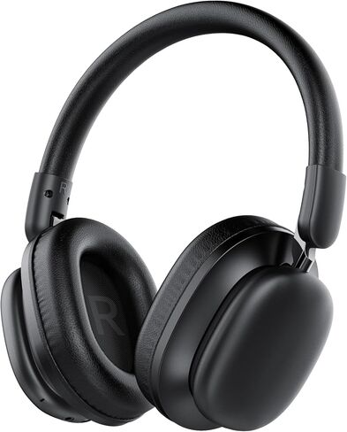 Bluetooth Headphones Over Ear, 75H Playtime Wireless Headphones with Microphone, Foldable Lightweight Headset with 3 EQ Modes, 3D Stereo Sound Low Latency for Travel Work Cellphone in Kuwait