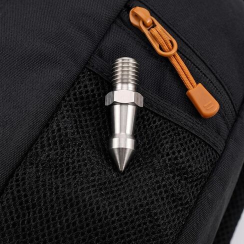 Zerodeko 5pcs Threaded Tripod Feet Spikes 3/8 Inch Stainless Steel Tripod Screw in Feet with Enhanced Stability and Improved Grip for Outdoor Photography Support in Kuwait