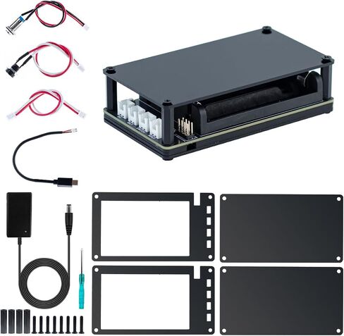 LAFVIN Uninterruptible Power Supply (UPS) Module for Raspberry Pi/Jetson Nano Supports Charging and Power Output at The Same Time 3S & 5V 5A Output in Kuwait