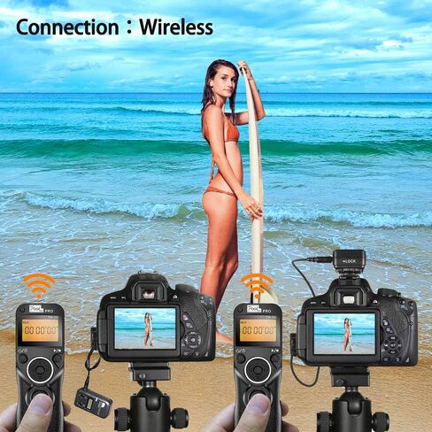 Remote Shutter Release Compatible for Sony, PIXEL TW-283 S1 Wireless Remote Release Cable Timer Remote Control Compatible for Sony Cameras in Saudi Arabia
