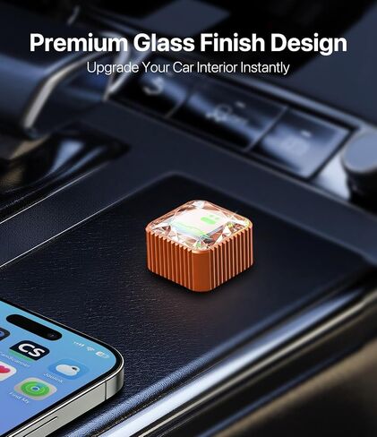 محول CarPlay لاسلكي 2026 لهاتف iPhone، تصميم نهائي زجاجي ممتاز، اتصال تلقائي 5s، دونجل CarPlay لاسلكي صغير متوافق مع Apple CarPlay، التوصيل والتشغيل للسيارات السلكية في المصنع، زمن استجابة منخفض in Kuwait