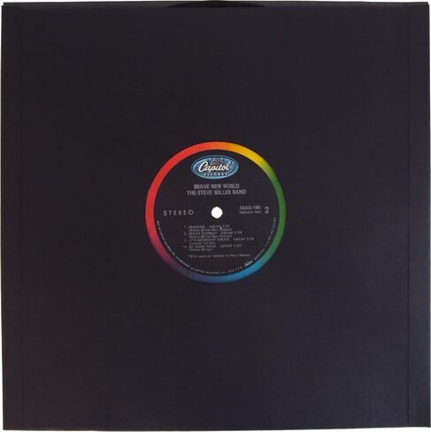 (50) Black Paper Super Heavyweight 12" Record Inner Sleeves with Center Hole - 12IWBK in Kuwait