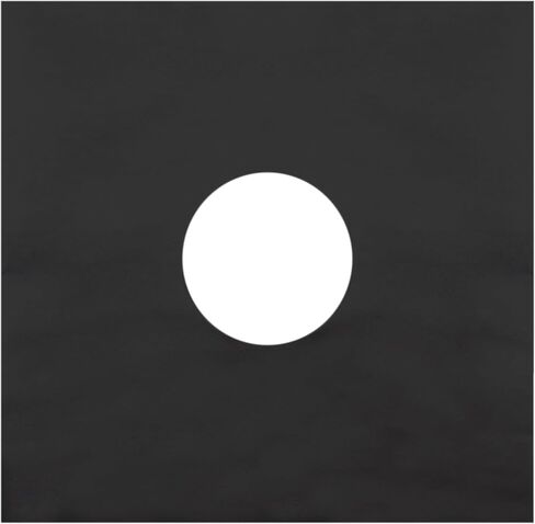 (50) Black Paper Super Heavyweight 12" Record Inner Sleeves with Center Hole - 12IWBK in Kuwait