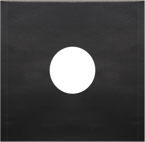 (50) Black Paper Super Heavyweight 12" Record Inner Sleeves with Center Hole - 12IWBK in Kuwait