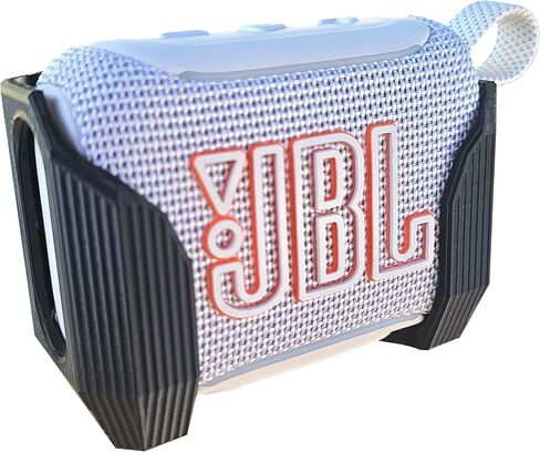 Bike Mount for JBL Go5 Bluetooth Speaker – Friction Fit - Included Handlebar Clamp (Bar Sizes 3/4in to 2in), for Bikes, Golf Carts & Boats in Saudi Arabia