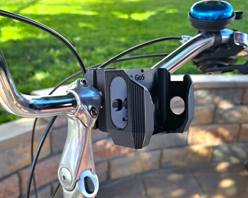Bike Mount for JBL Go5 Bluetooth Speaker – Friction Fit - Included Handlebar Clamp (Bar Sizes 3/4in to 2in), for Bikes, Golf Carts & Boats in Saudi Arabia