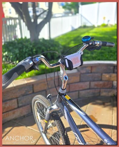 Bike Mount for JBL Go5 Bluetooth Speaker – Friction Fit - Included Handlebar Clamp (Bar Sizes 3/4in to 2in), for Bikes, Golf Carts & Boats in Saudi Arabia