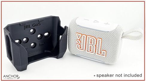 Bike Mount for JBL Go5 Bluetooth Speaker – Friction Fit - Included Handlebar Clamp (Bar Sizes 3/4in to 2in), for Bikes, Golf Carts & Boats in Saudi Arabia