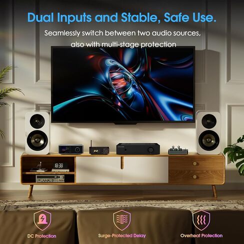 Nobsound Class A Stereo Amplifier: Single-Ended HiFi Integrated Speaker Amp Dual RCA Input Symmetrical Circuit for Home Audio Audiophiles (NS-02G PRO) in Kuwait