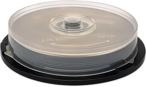 وسائط LightScribe DVD+R قابلة للتسجيل، 10 في كل حزمة - طباعة بالليزر مباشرة على القرص (4.7 جيجابايت، 120 دقيقة، 95116) in Kuwait
