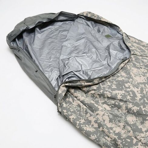 Genuine U.S. Military Modular Sleep System Waterproof Bivy Cover, ACU Digital Camo, Wind & Rain Resistant Outdoor Sleep System Shell, USA Made in Saudi Arabia