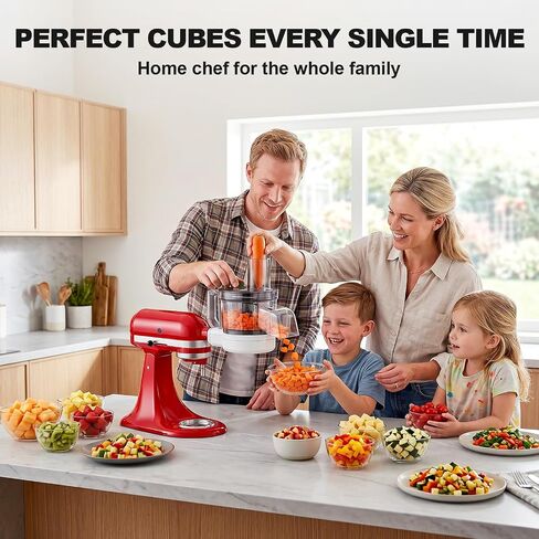 Food Processor Attachment for KitchenAid, 5-in-1 Multifunctional Chopper in Saudi Arabia