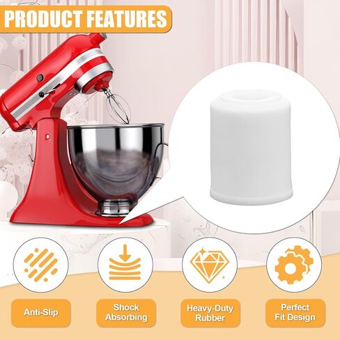 Podoy 4161530 Mixer Rubber Feet Compatible with KitchenAid Stand Mixers in Saudi Arabia