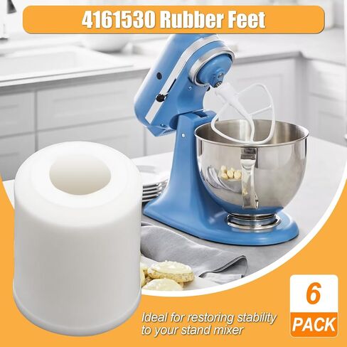 Podoy 4161530 Mixer Rubber Feet Compatible with KitchenAid Stand Mixers in Saudi Arabia