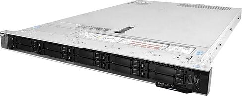 PCSP PowerEdge R640 10 Bay 1U Server, 2X Intel Xeon Gold 6148 2.4GHz (40-cores/ 80 Threads Total), H740P 12GB/s RAID, X540/I350, 10x HDD Trays, No Operating System (Renewed) (64GB DDR4) in Saudi Arabia
