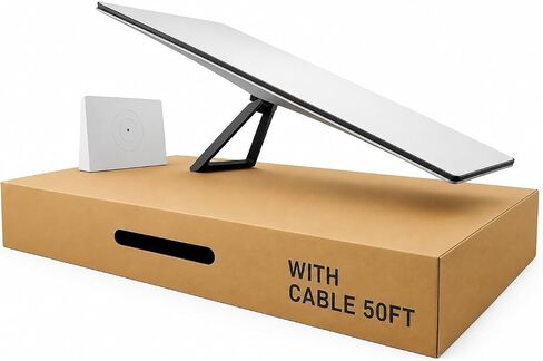 Standard 4X High-Speed Satellite Internet & Wi-Fi 6 Router for Home, RV, Rural Use & Boats in Saudi Arabia