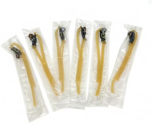 G5 Slingshot Special 4-Strand 1636 Magnetic Rubber Bands, Handmade Stable Muzzle Velocity, Vacuum Packed 6PCS in Saudi Arabia