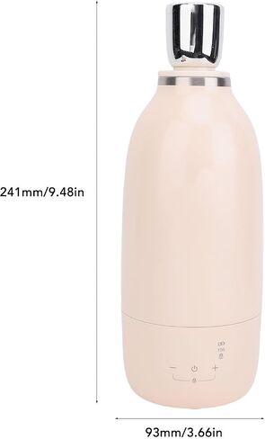Portable Milk Warmer 500ml Insulated Stainless Steel Rechargeable Cordless Portable Hot Water Boiler for Travel Car Outdoor in Kuwait