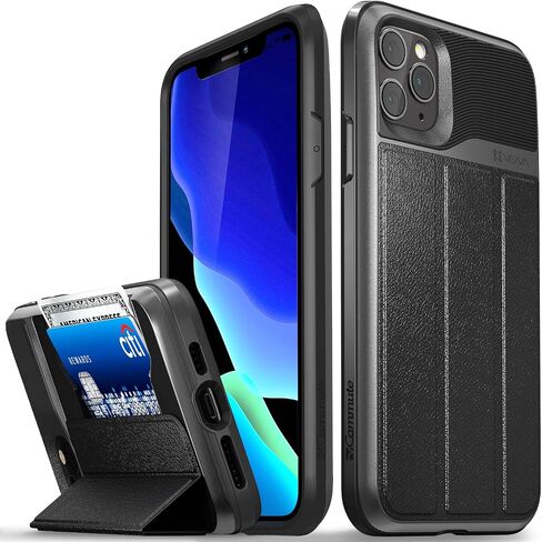 VENA vCommute for iPhone 13 Wallet Case, Black in Kuwait