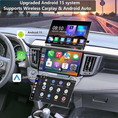 Car Radio for Toyota RAV4 2013-2018: 8-Core 4GB+64GB Stereo Replacement in Saudi Arabia