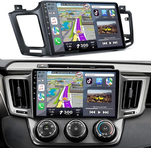 Car Radio for Toyota RAV4 2013-2018: 8-Core 4GB+64GB Stereo Replacement in Saudi Arabia