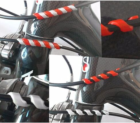 5Pcs Brake Cable Protectors Anti-Friction Housing Rubber Protector Frame Cycling Wrap Guard Tubes in Saudi Arabia