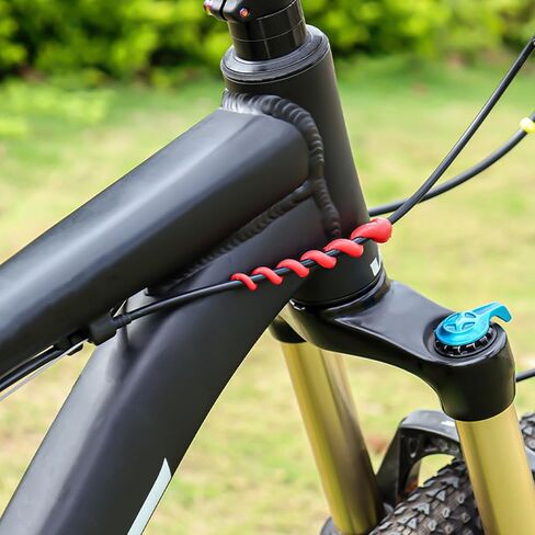5Pcs Bike Cable Protections Mountain Road Bike Brake Shifter Cable Hydraulic Brake Housing Protector Rubber Cable Sleeve in Saudi Arabia