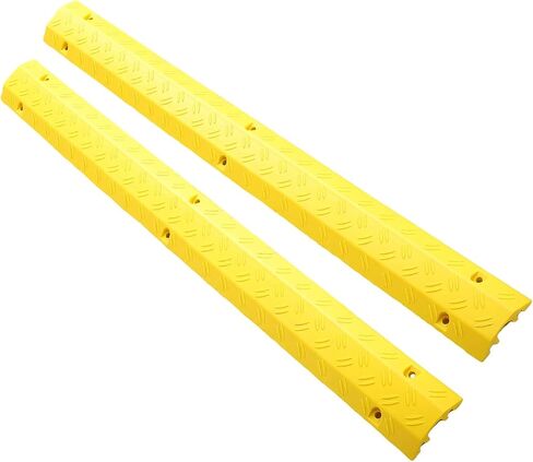 Fafeicy Cable Protector, Heavy Duty Rubber Cord Cover for Driveway, 39.4 in Saudi Arabia