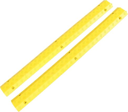 Fafeicy Cable Protector, Heavy Duty Rubber Cord Cover for Driveway, 39.4 in Saudi Arabia