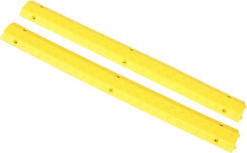 Fafeicy Cable Protector, Heavy Duty Rubber Cord Cover for Driveway, 39.4 in Saudi Arabia