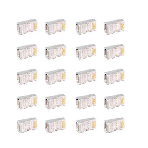 CAT6 RJ45 Shielded Connector, Durable Metal Design in Saudi Arabia